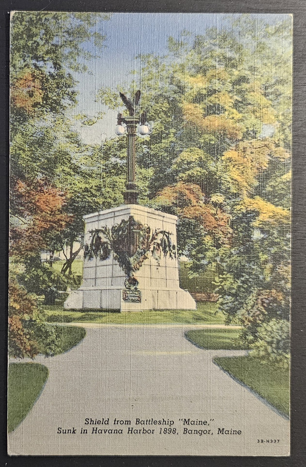 (image for) postcard USA - ME - Maine #0027